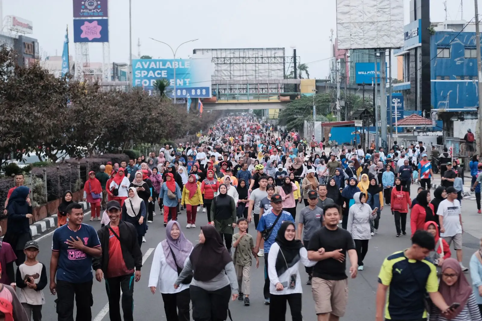 CFD Depok Diperluas Hingga Jalan ARH, Layanan Transportasi Umum Diberikan Akses Terbatas