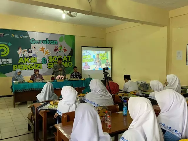 Aksi Bergizi dan Geber Sijumo Mampu Tingkatkan Status Kesehatan Santri