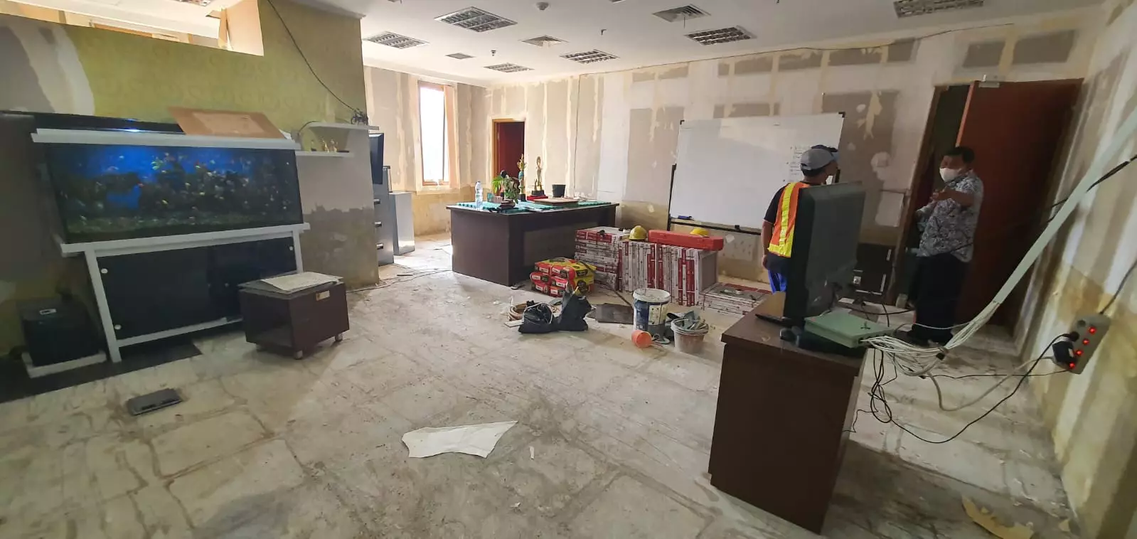 Disrumkim Depok Rehabilitasi Gedung Dibaleka, Berikut Jenis Pekerjaannya