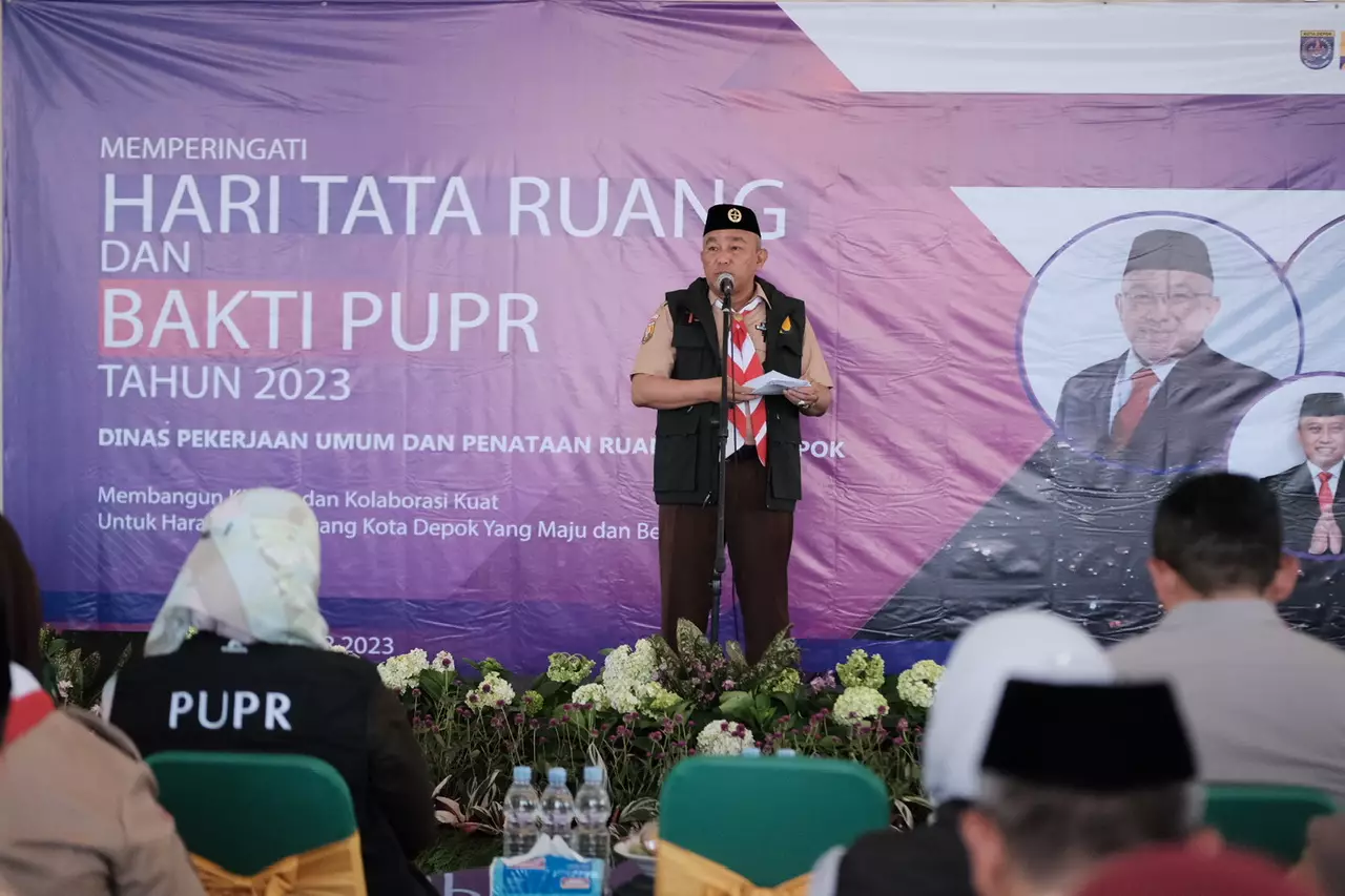 Wali Kota Hadiri Peringatan Hari Tata Ruang dan Bakti PU 2023 Tingkat Depok