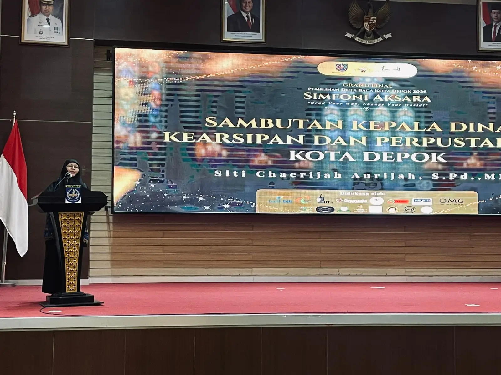 Grand Final Duta Baca 2026, Kadiskarpus Depok Dorong Generasi Muda Gemar Membaca