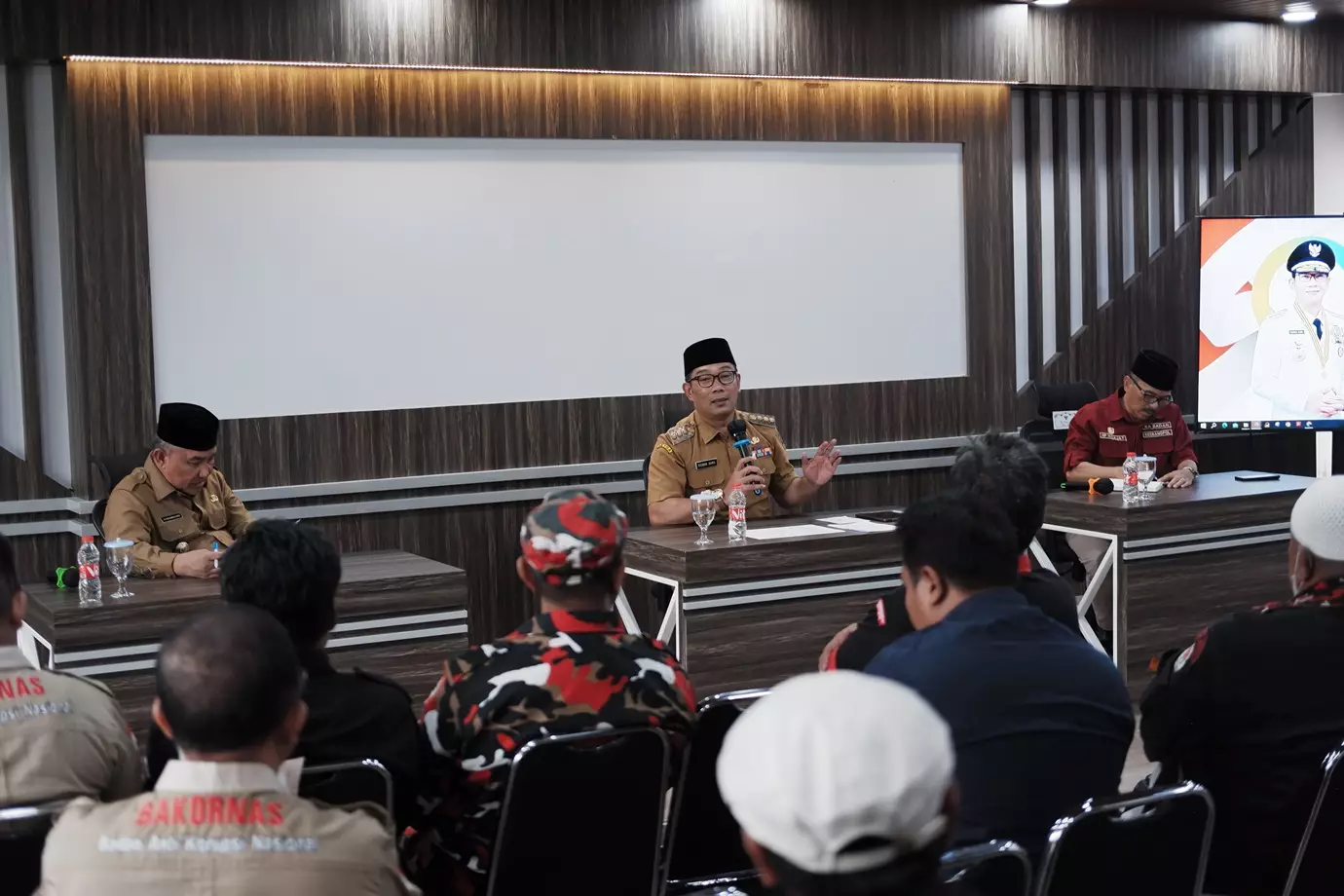 Gubernur Jabar dan Wali Kota Depok Berdialog dengan Ketua Ormas