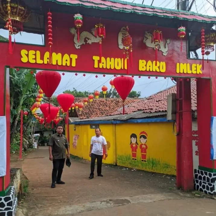 Di Kampung Moderasi Limo, Imlek Dirayakan dalam Pelukan Kebersamaan
