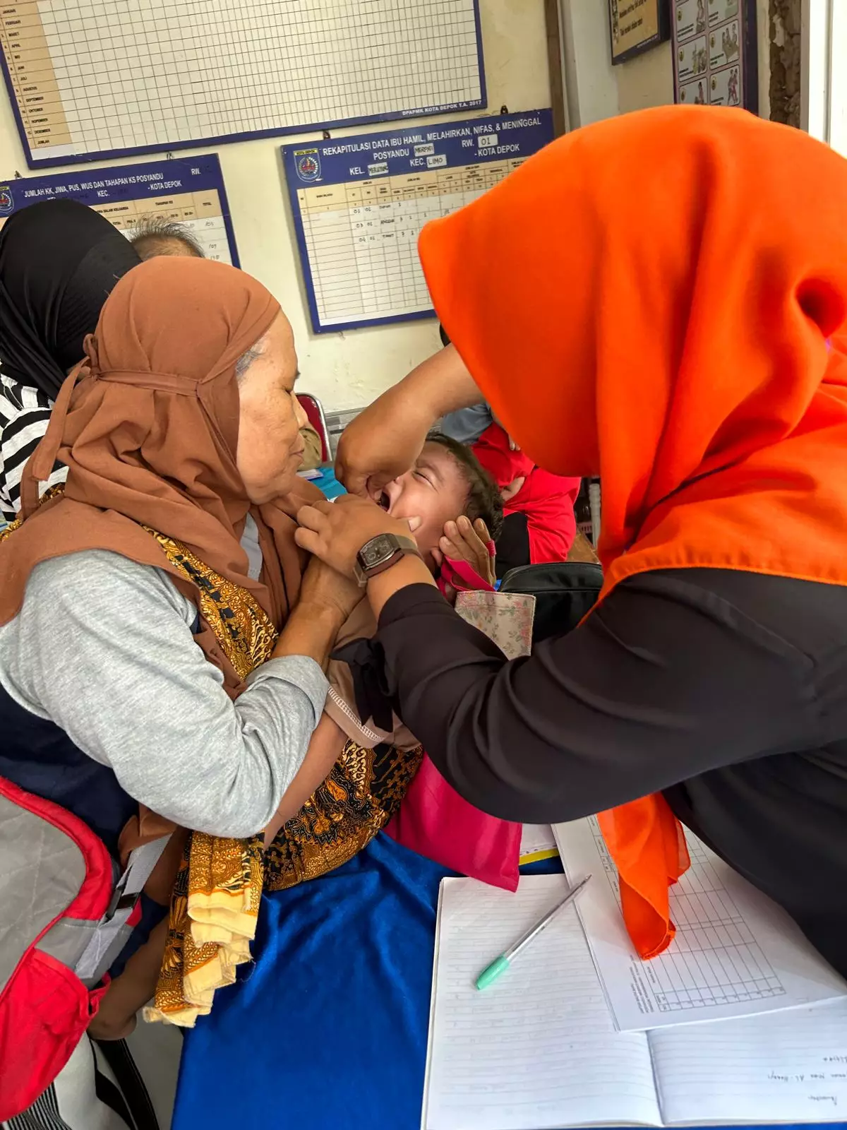 Puskesmas Limo Targetkan 5.715 Balita Dapat Vitamin A
