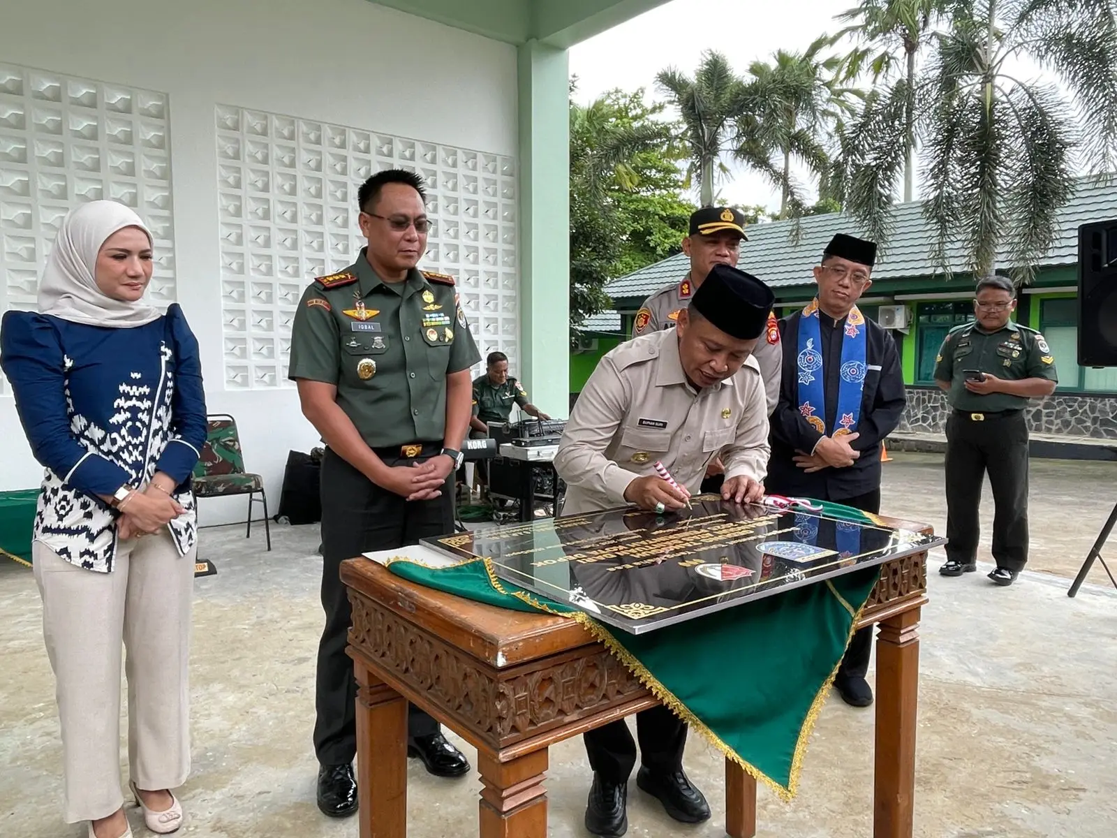 Wali Kota Resmikan Gedung Tangguh Kodim 0508/Depok