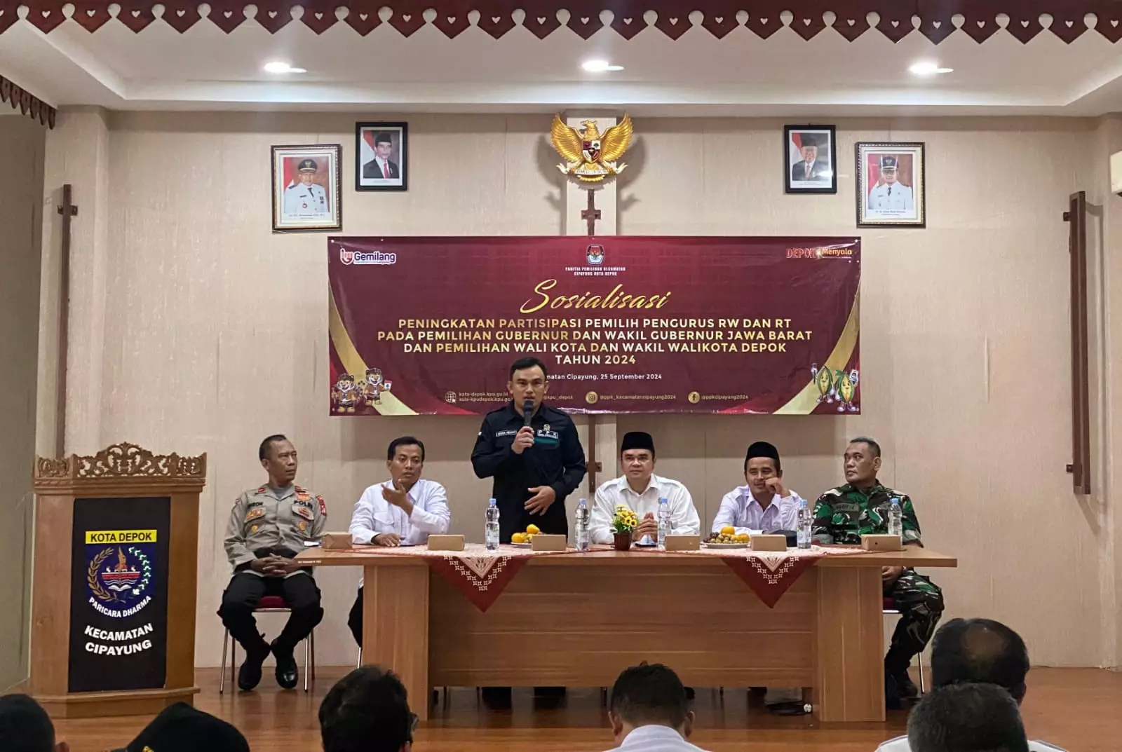 PPK Cipayung Intensif Lakukan Sosialisasi Pilkada 2024, Partisipasi Pemilih Ditargetkan 80 Persen