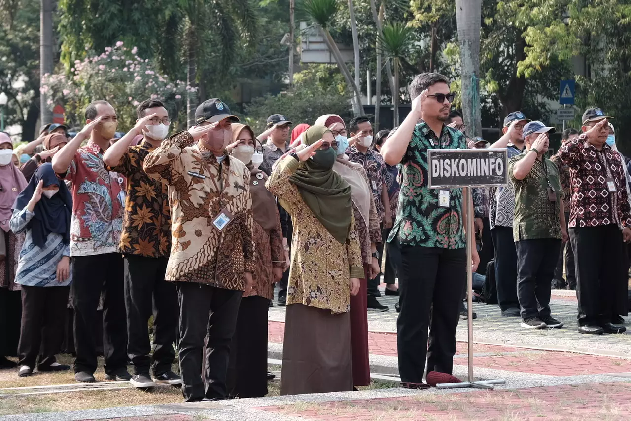 ASN Pemkot Depok Kompak Kenakan Batik di HBN