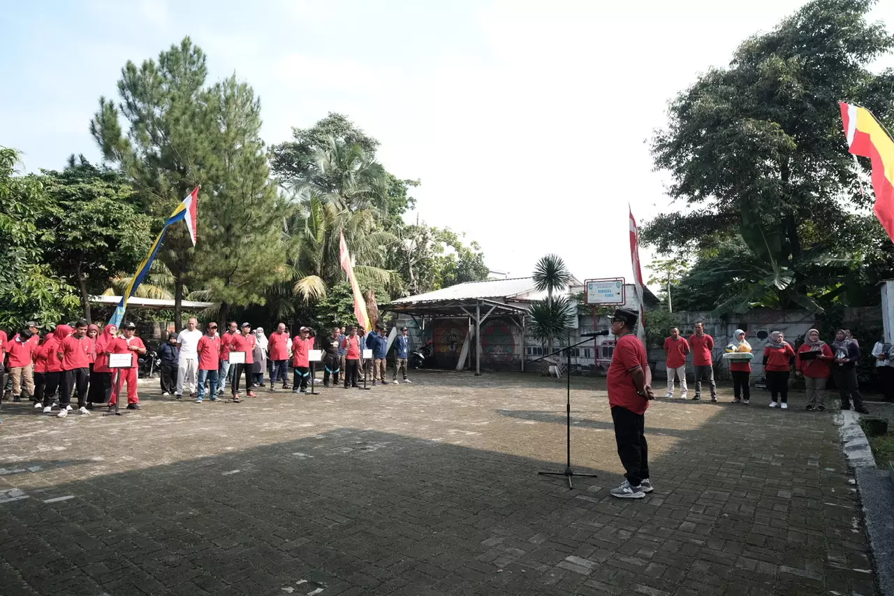 Kecamatan Cipayung Gelar Apel Pagi Gabungan
