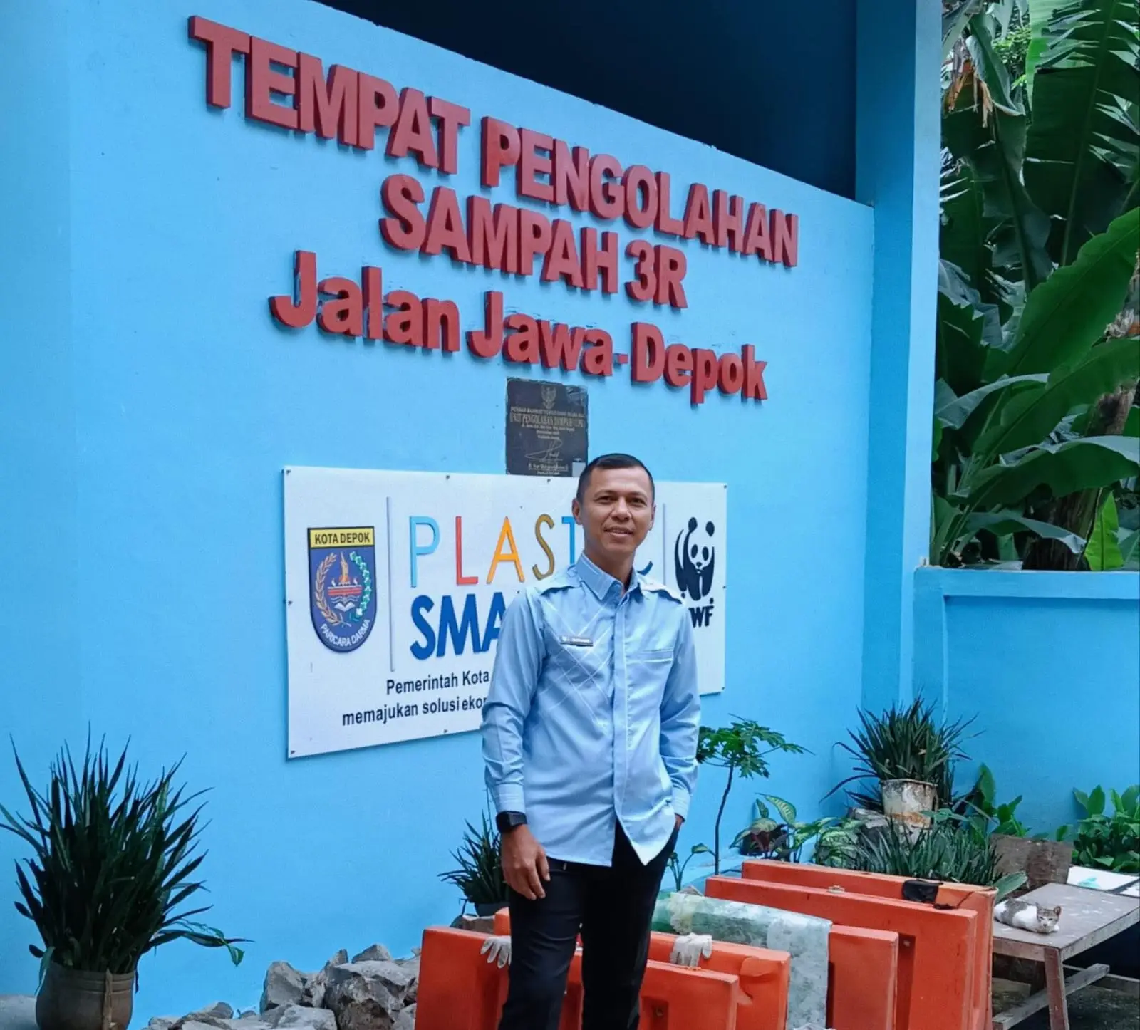 TPS 3R Jalan Jawa Beji Edukasi Warga Pilah Sampah dari Rumah