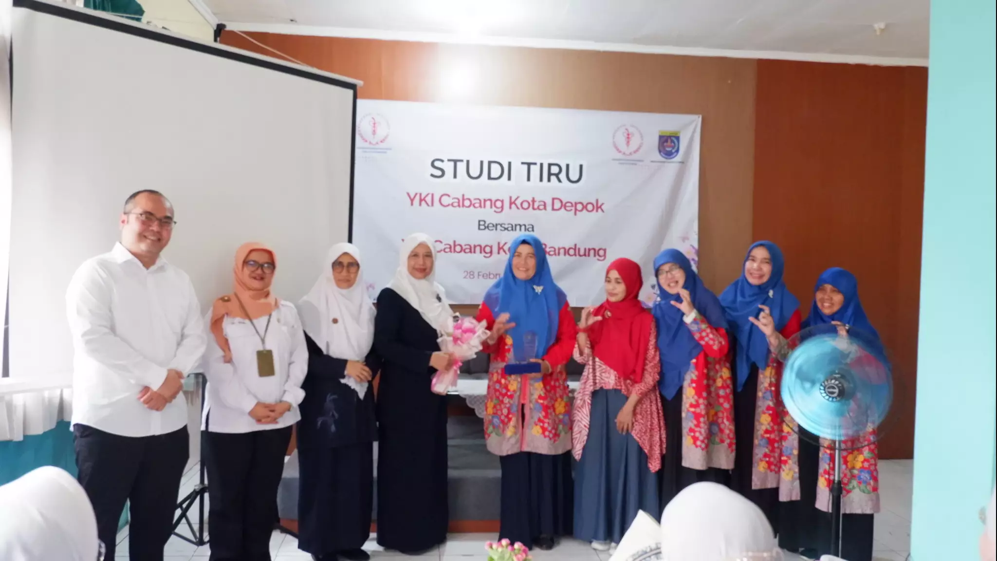 Dinkes Bersama YKI Kota Depok Lakukan Studi Tiru ke Bandung