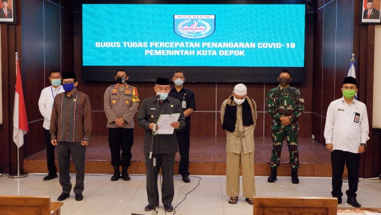 Wali Kota Depok Sampaikan Maklumat Bersama Pelaksanaan Salat Idulfitri 1441 H