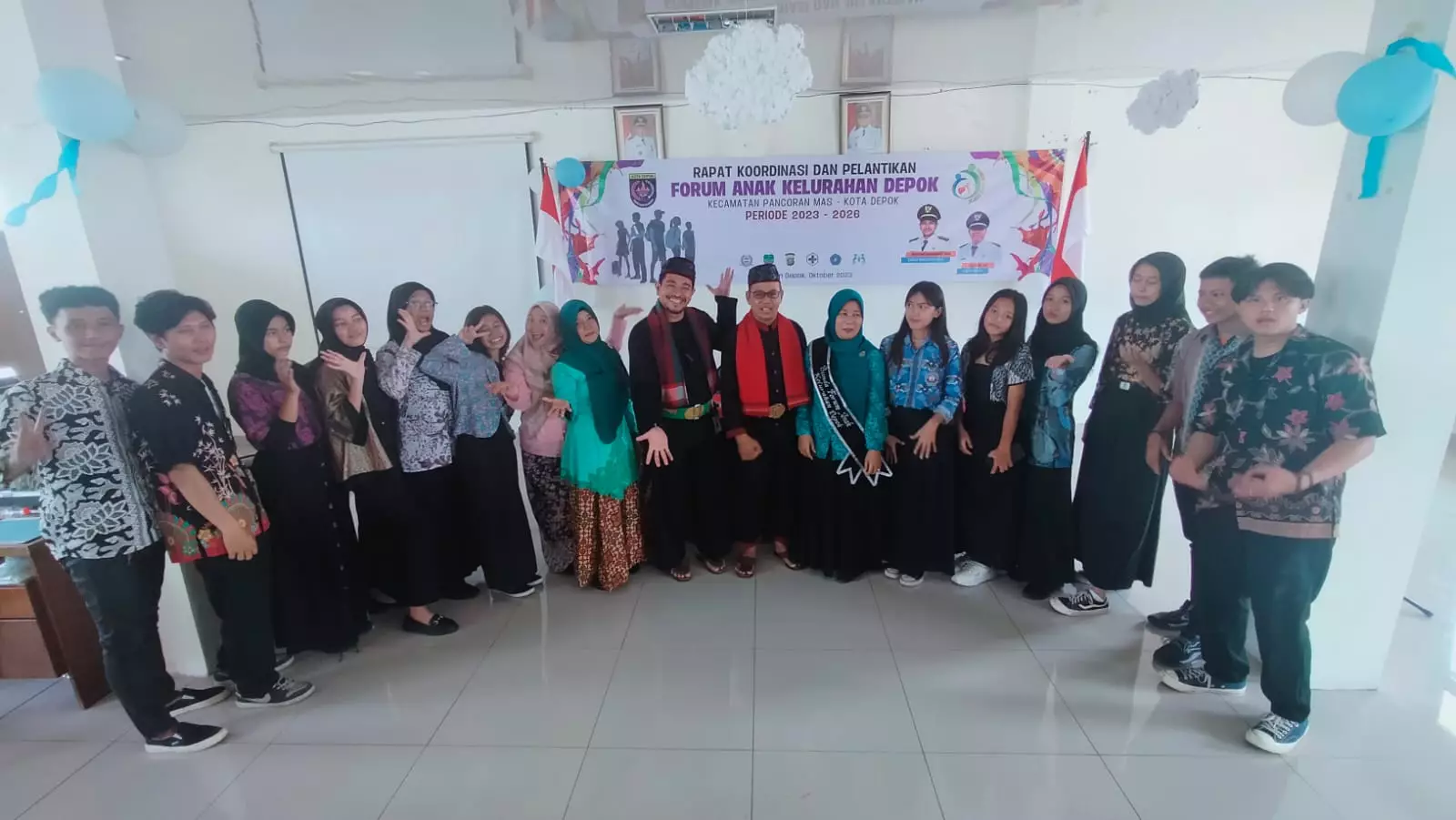 Resmi Dilantik, Lurah Herman Tunggu 'Gebrakan' Forum Anak Kelurahan Depok
