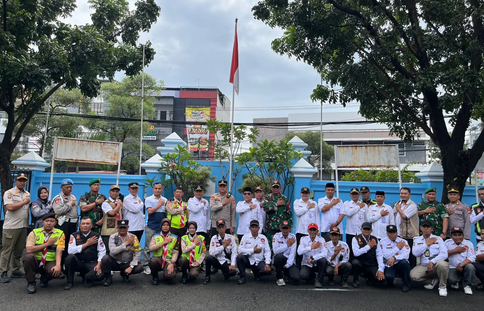 Natal Aman di Panmas, Seluruh Elemen Masyarakat Turun Bersama