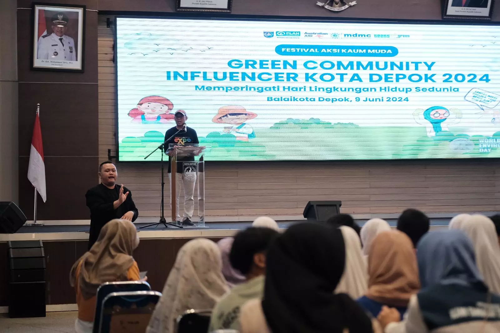 Plan Indonesia Gandeng Pemkot Depok Kampanyekan Anak Muda Sadar Lingkungan