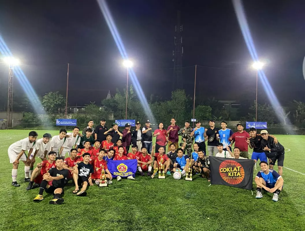 Jalin Silaturahmi, Katar Pangkalan Jati Gelar Kompetisi Mini Soccer