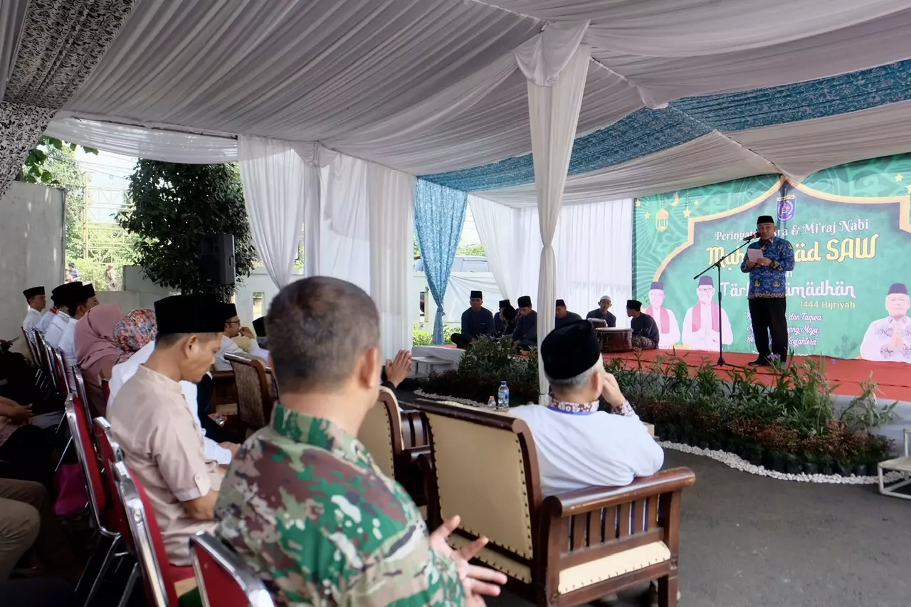 Wali Kota Hadiri Peringatan Isra Miraj dan Tarhib Ramadhan di Kecamatan Tapos
