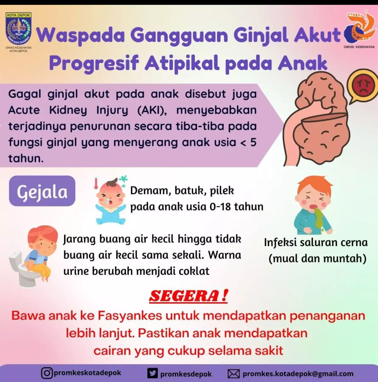 Kenali Gejala Gagal Ginjal pada Anak, Orang Tua Wajib Tahu