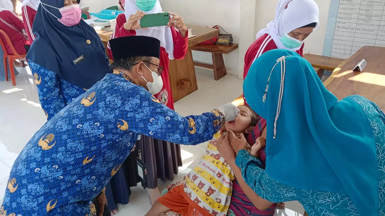 Sukseskan Bulan Vitamin A, Lurah Abadijaya Ajak Orang Tua Bawa Balita ke Posyandu