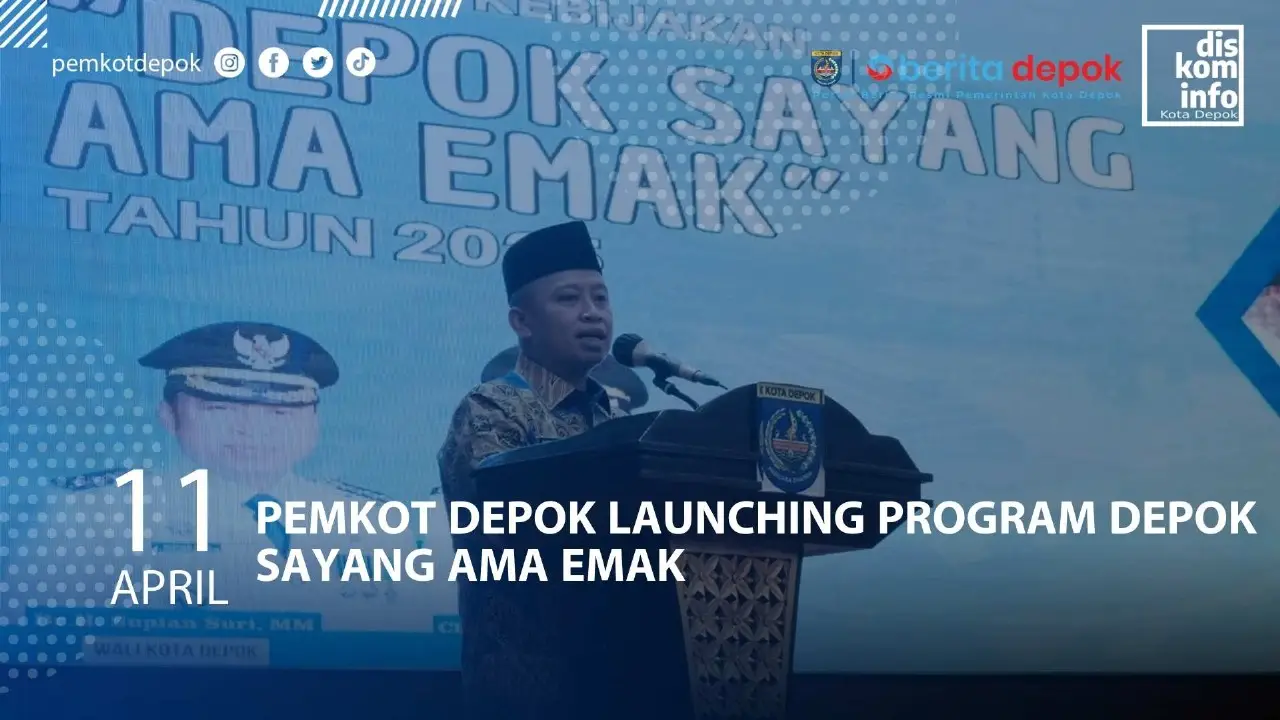 Launching Program Depok Sayang Ama Emak