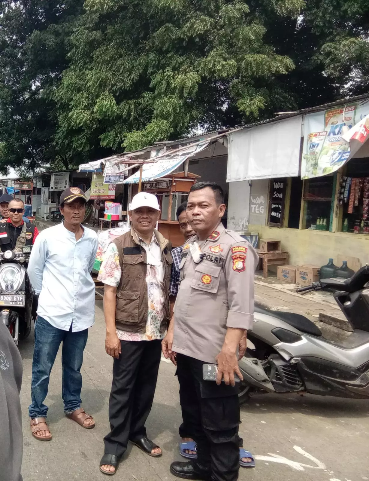 Persiapan Pasar Rakyat Malam Takbiran Sudah 80 Persen