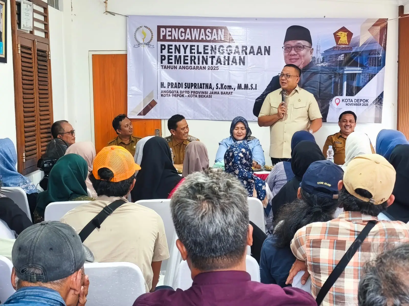 Kunjungi Duren Seribu, Pradi Supriatna Serap Aspirasi Pembangunan SMA Negeri