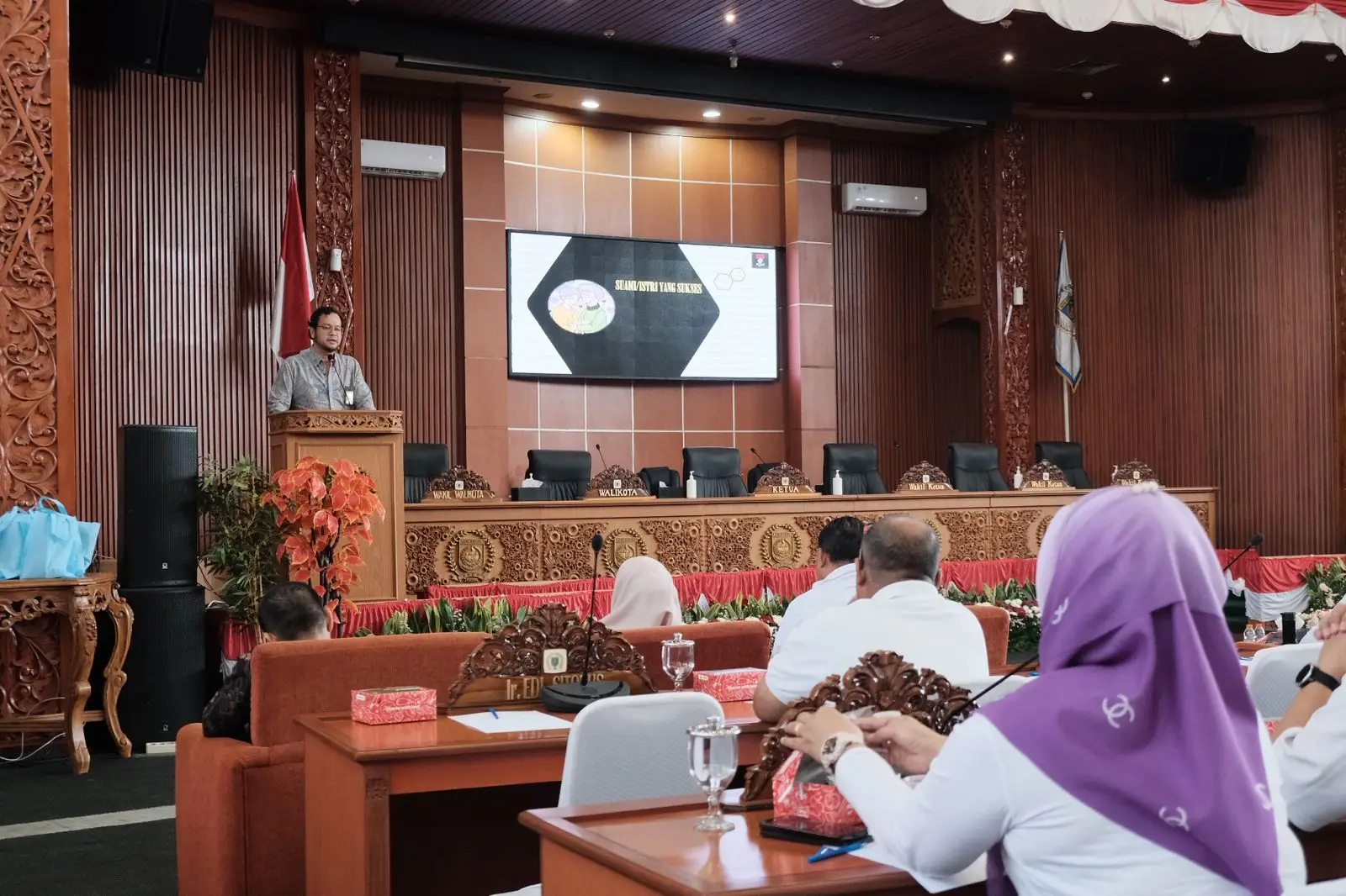 KPK Beri Bimtek Keluarga Berintegritas Bagi Seluruh Pimpinan dan Anggota DPRD Depok, Pencegahan Jadi Kunci