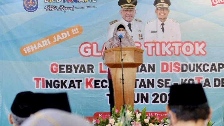 Gladis Tiktok Berhasil Terbitkan 15.196 Dokumen Kependudukan di Depok