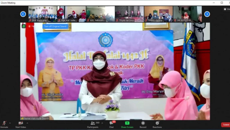 Bunda Elly Ajak Kader PKK Ambil Hikmah Idulfitri 1442 H 