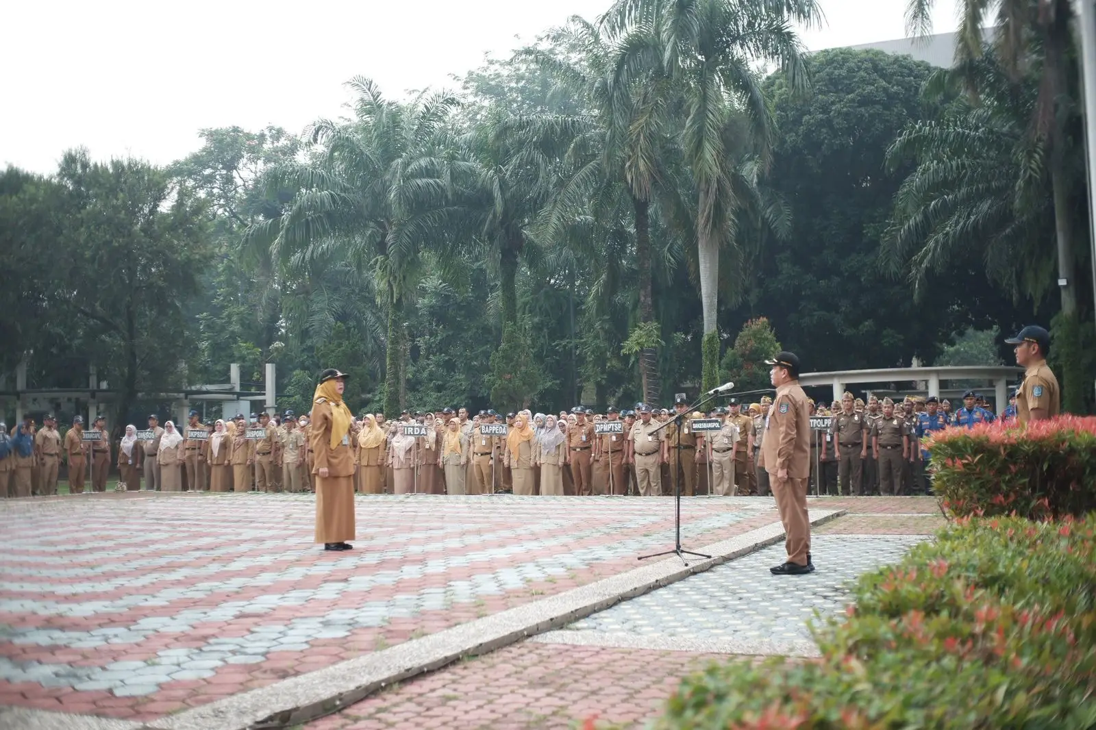 Apel Senin Pagi Perdana di 2026, Sekda Ajak ASN Depok Tingkatkan Kualitas Pelayanan