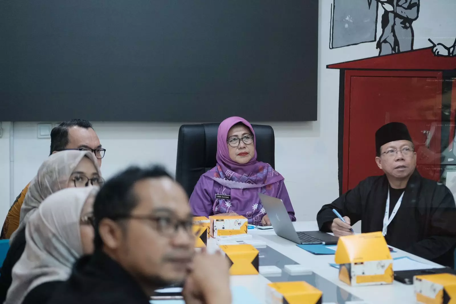 Diskominfo Depok Jalani Monev Penerapan Keterbukaan Informasi Publik dari KIP Jabar