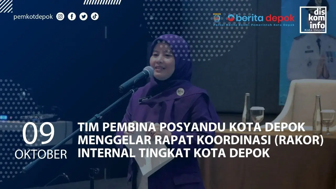 Tim Pembina Posyandu Kota Depok Rakor Internal Tingkat Kota Depok