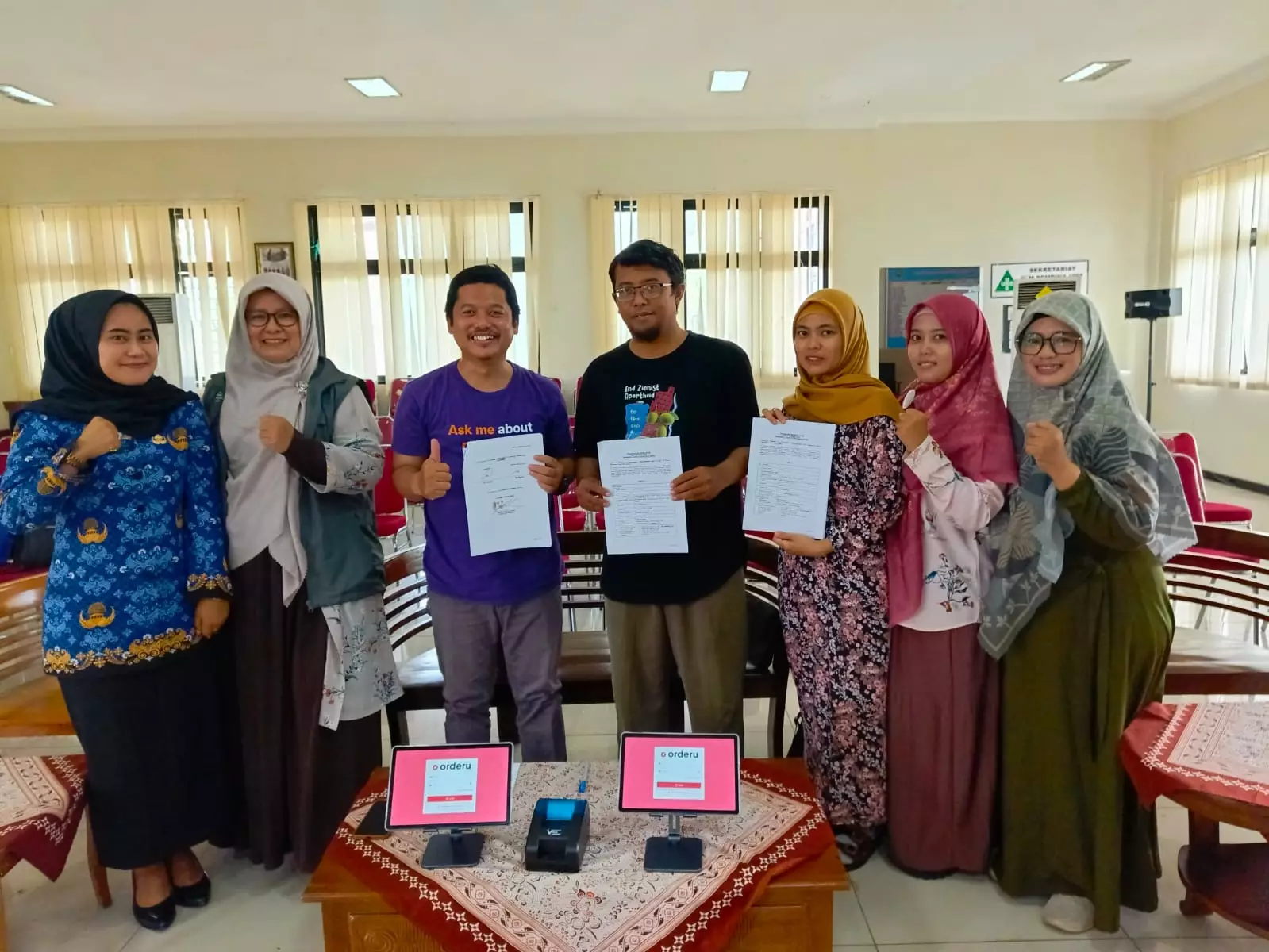 Digitalisasi Manajemen Usaha, WUB Cipayung Gandeng Sobat Borong