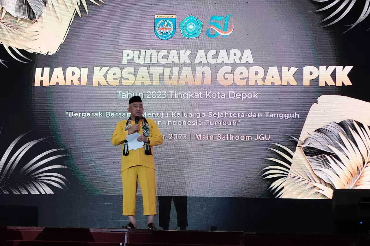 Kiai Idris Hadiri Peringatan HKG PKK ke-51 Tingkat Kota Depok
