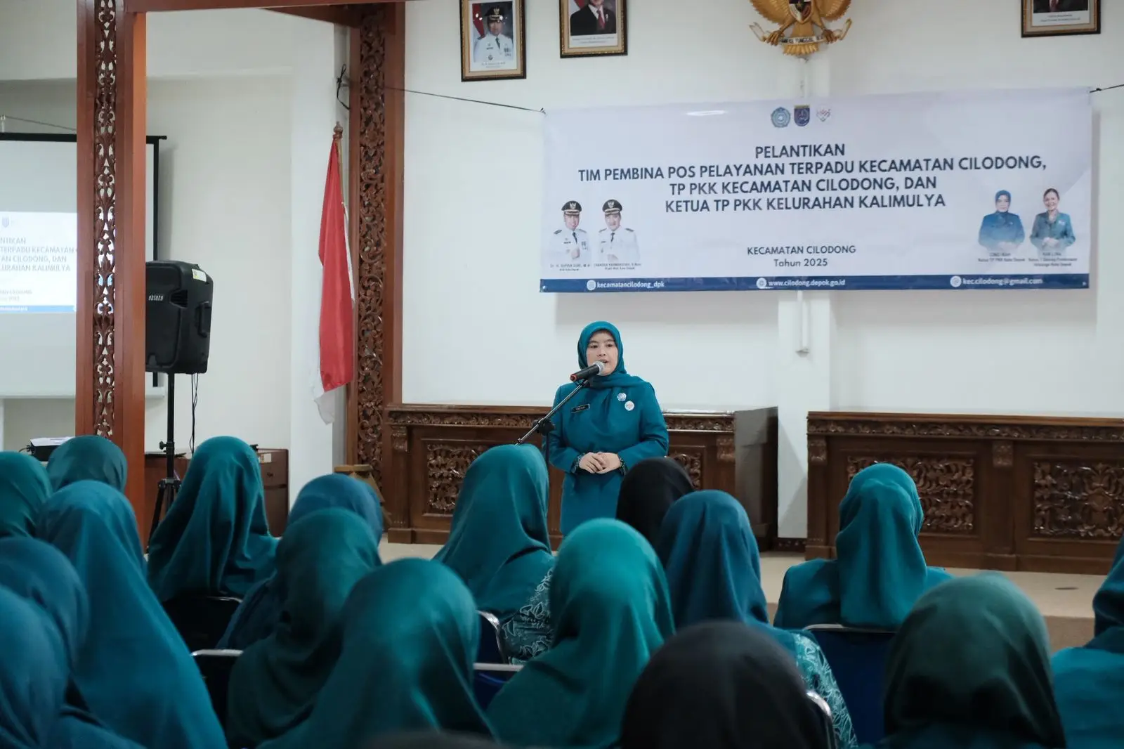 Syukur dan Sabar, Dua Pesan Penting Cing Ikah Untuk Kader PKK Cilodong