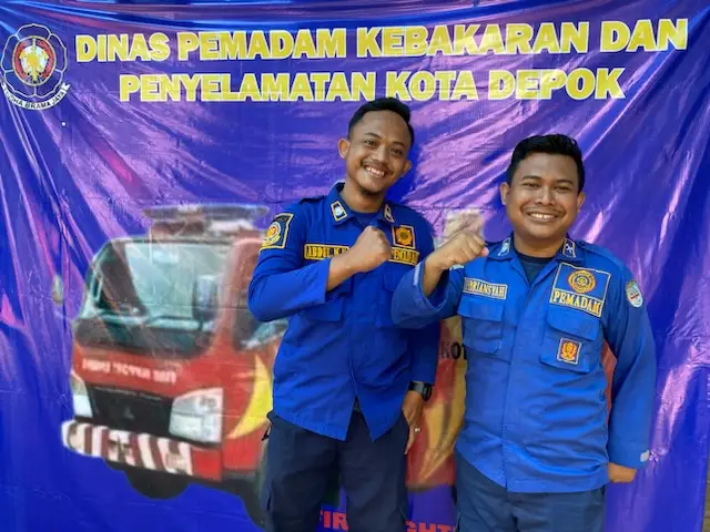 Semangat Baru Anggota Damkar Depok, Semakin Siap Layani Masyarakat