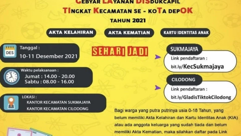 Gladis Tiktok Sambangi Sukmajaya dan Cilodong pada 10-11 Desember 2021