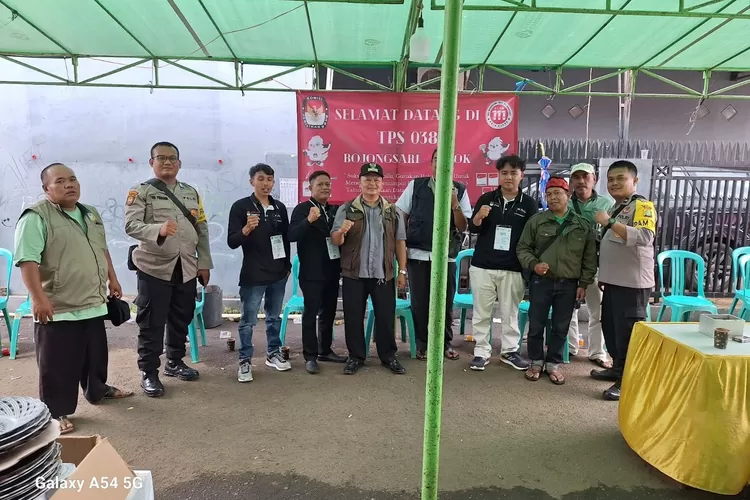 Pelaksanaan Pemilu 2024 di Kelurahan Bojongsari Dipastikan Kondusif dan Lancar