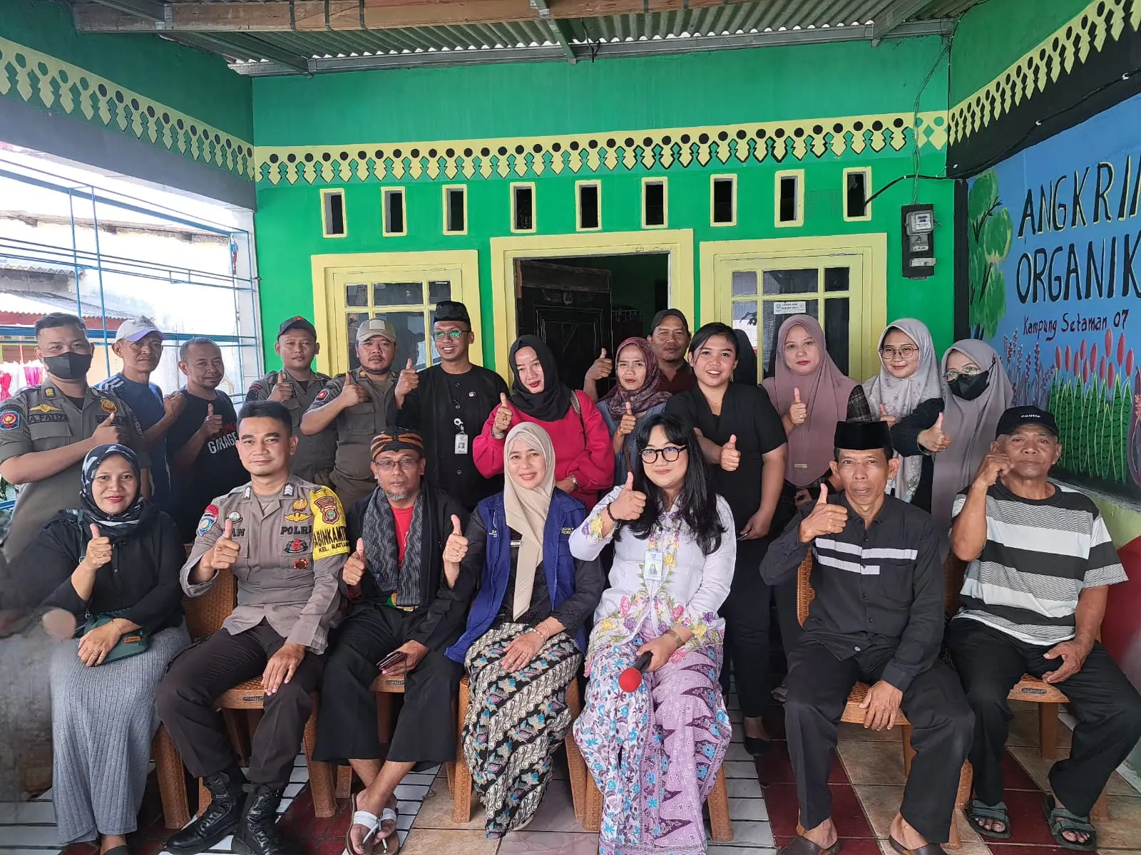 Dukungan untuk Kampung KTR Mengalir di Ratujaya