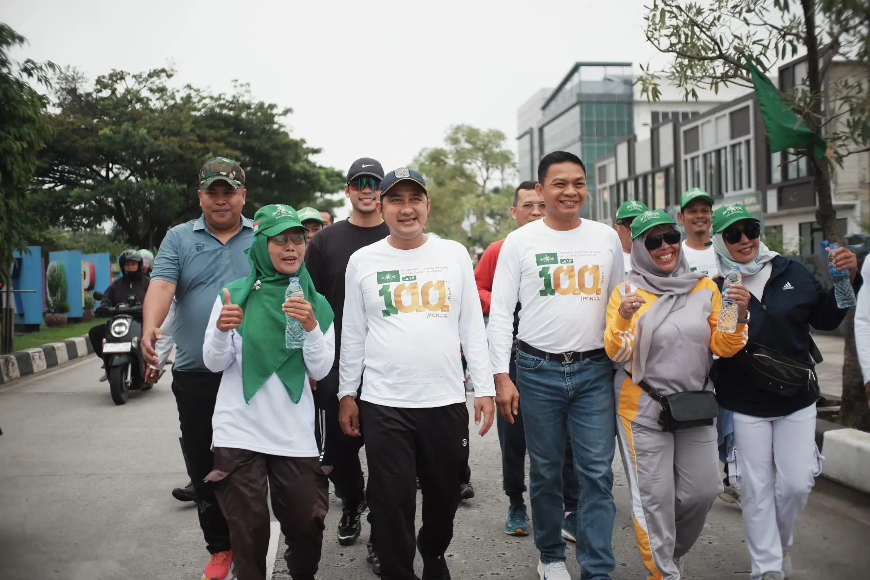 Wakil Wali Kota Depok Ikuti Jalan Santai Kebangsaan 100 Tahun NU