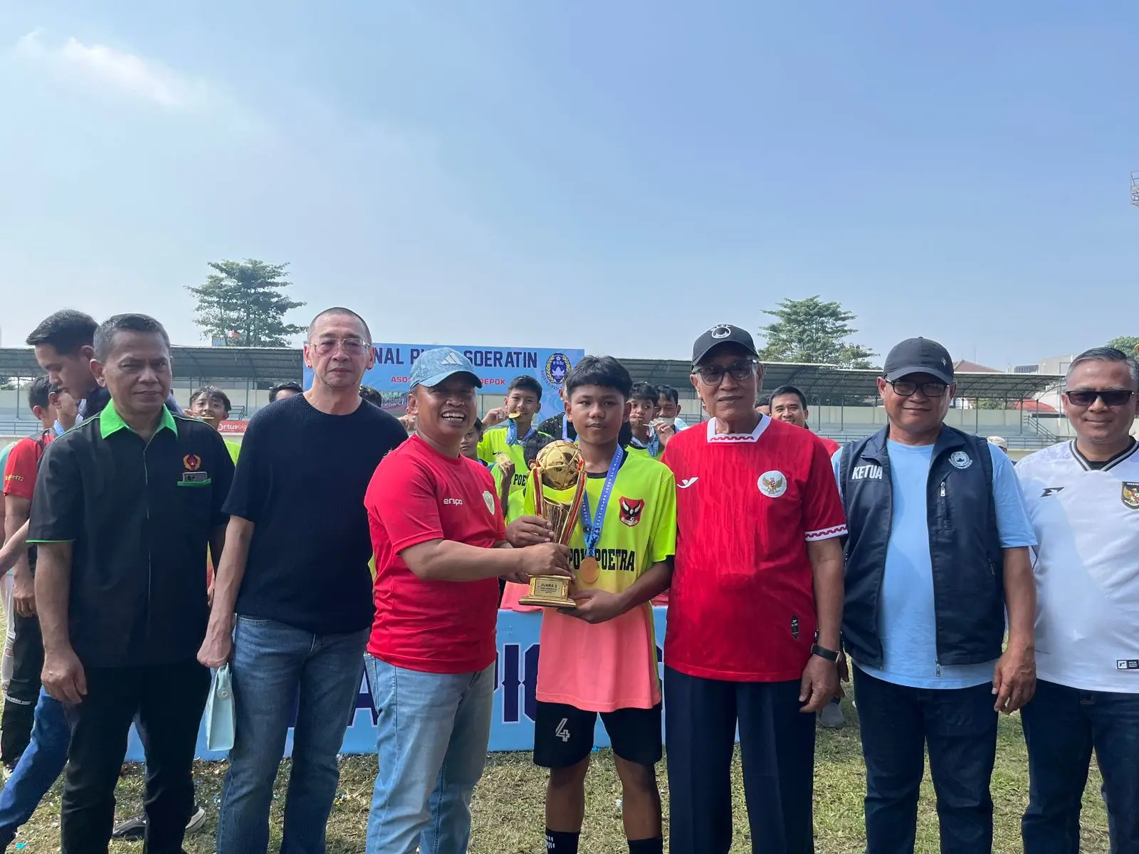 Tonton Langsung Final Piala Soeratin U-13, Wali Kota Depok Beri Bonus untuk Tim Juara