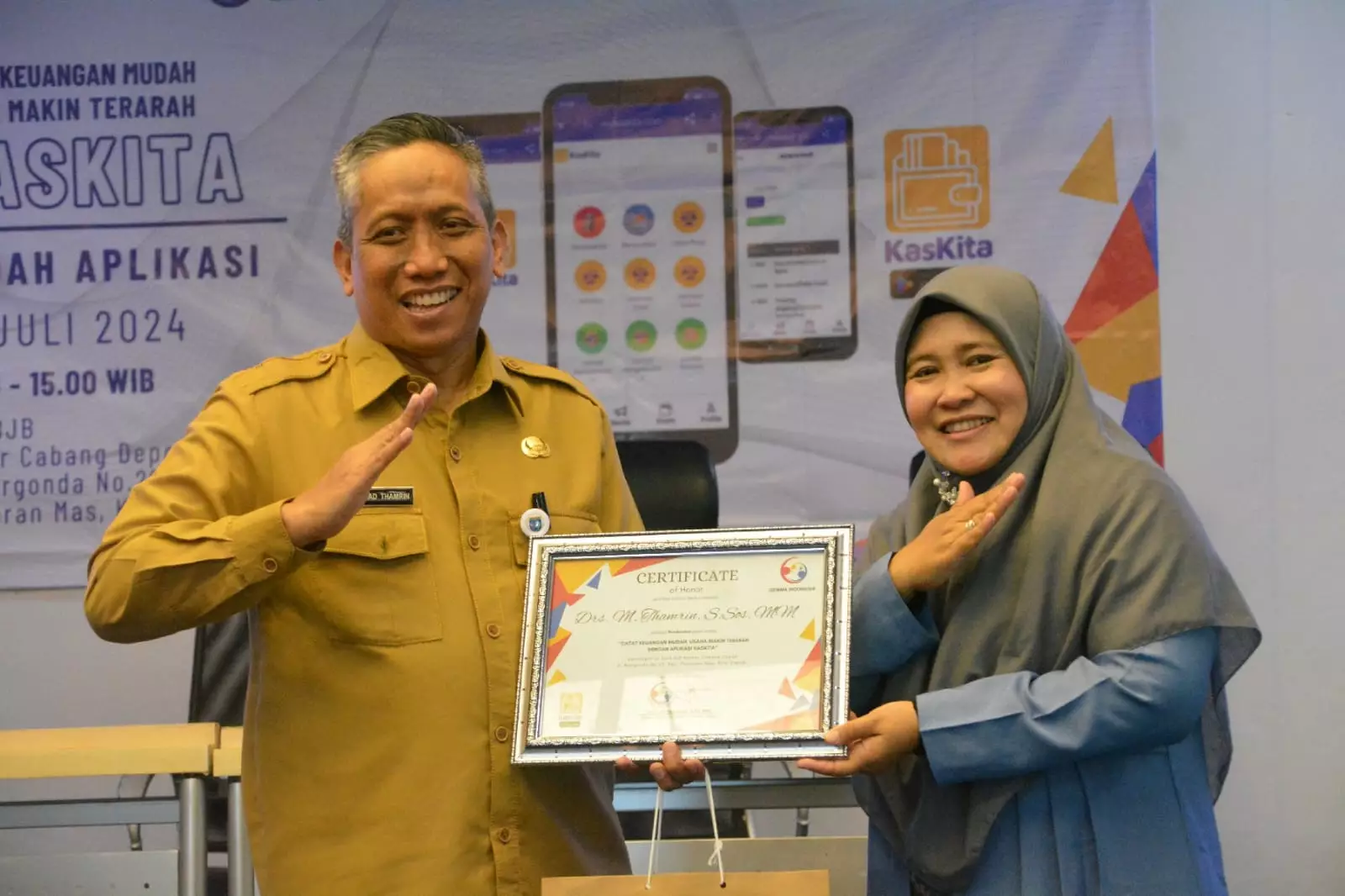 Maksimalkan Manajemen Keuangan UMKM, DKUM Depok Perkenalkan Gemma KasKita