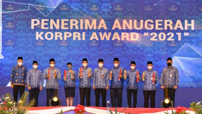 Kota Depok Raih Anugerah KORPRI Award 2021 Kategori Kepengurusan