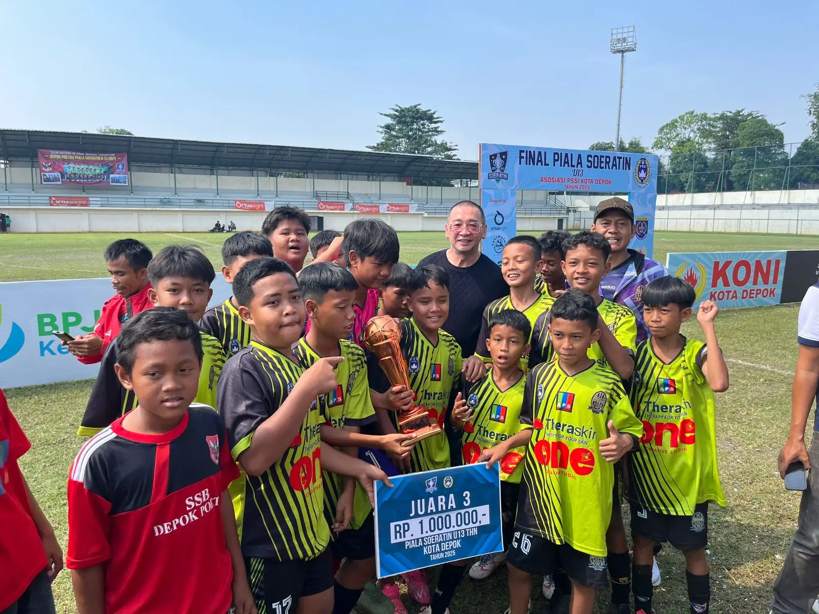 Coach Justin Pantau Bibit Pesepak Bola Asal Depok, Dorong ke Level Nasional