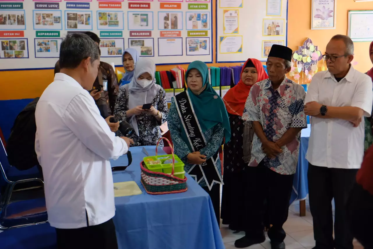 TPPS Setwapres Tinjau Lokasi Penurunan Stunting di  Curug