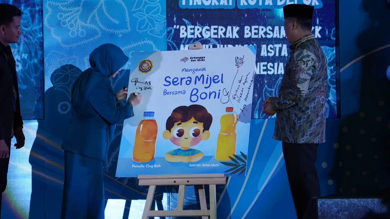 Luncurkan Buku 'Sera Mijel Bersama Boni', Cing Ikah: Anak-anak Bisa Belajar Cintai Lingkungan Sejak Dini