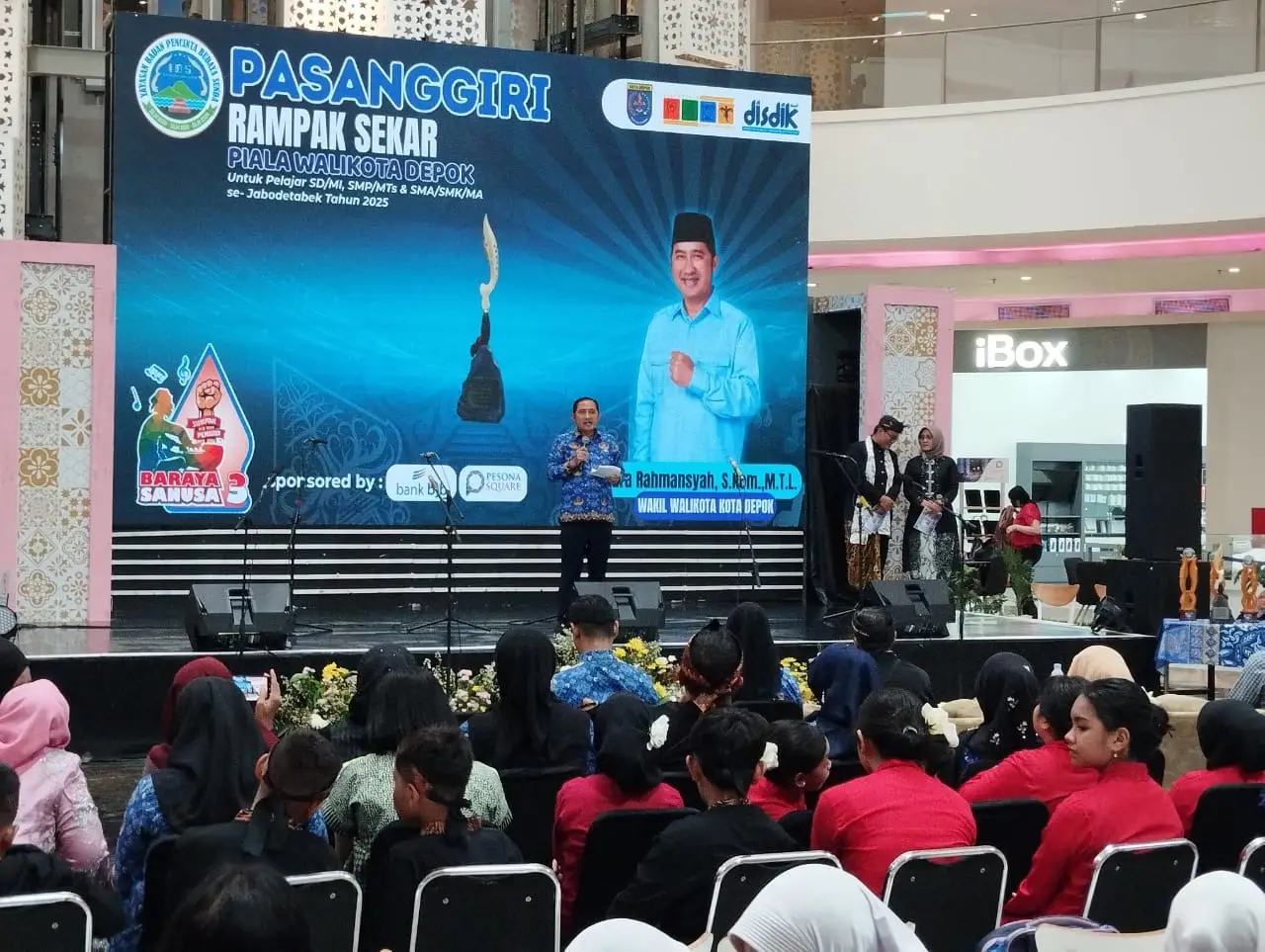 Hadiri Pasanggiri Rampak Sekar, Wakil Wali Kota Depok Dukung Pelestarian Seni Budaya Sunda