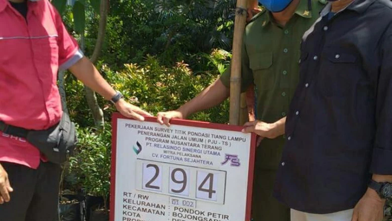 Kelurahan Pontir Tetapkan Lokasi Pemasangan PJU di 71 Titik