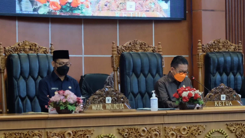 Pokok-pokok Pikiran DPRD Depok Perubahan 2021 Disampaikan melalui Rapat Paripurna 