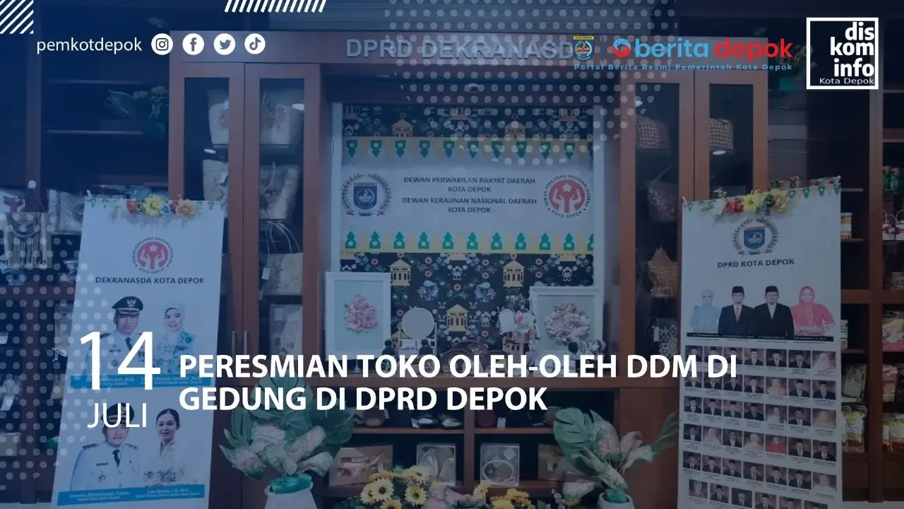 PERESMIAN DEKRANASDA DEPOK MAJU DPRD
