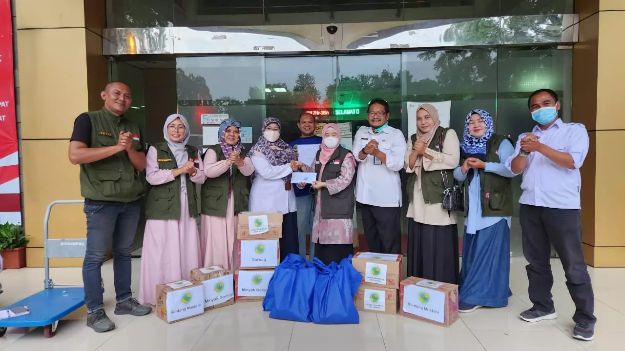 Jabar Bergerak Kota Depok Salurkan Bantuan Bagi Korban Gempa Cianjur